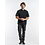 Chaud Devant Koksbuis | Verano FX Black Stretch Short Sleeve | Zwart | Getailleerde pasvorm | Korte mouw | Heren