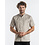 Chaud Devant Koksbuis | Verano FX Sand Stretch Short Sleeve | Zand | Getailleerde pasvorm | Korte mouw | Heren