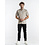 Chaud Devant Koksbuis | Verano FX Sand Stretch Short Sleeve | Zand | Getailleerde pasvorm | Korte mouw | Heren