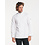 Chaud Devant Koksbuis | Biker White | Wit | Getailleerde pasvorm | Lange mouw | Unisex