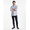 Chaud Devant Koksbuis | Nordic Grey | Grijs | Rechte pasvorm | Lange mouw | Heren
