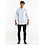 Chaud Devant Koksbuis | Cambio White | Wit | Rechte pasvorm | Lange mouw | Heren