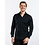 Chaud Devant Overhemd | Men FX Black Stretch | Zwart | Getailleerde pasvorm | Lange mouw | Heren