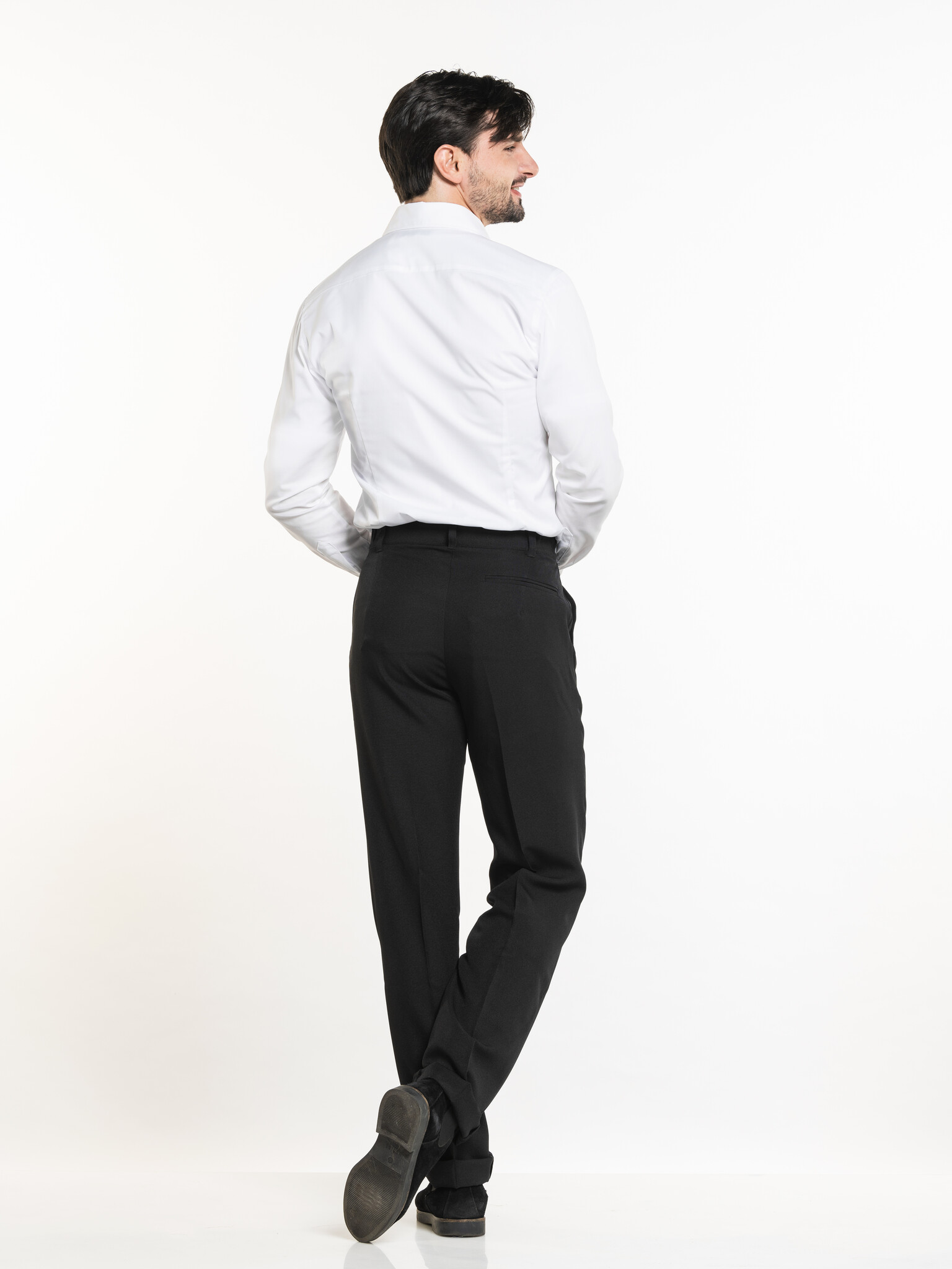 Chaud Devant Overhemd | Men White Stretch | Wit | Getailleerde pasvorm | Lange mouw | Heren, foto 3 van 3