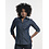 Chaud Devant Blouse | Women Blue Denim Stretch 3/4 Sleeve | Blauw | Getailleerde pasvorm | Driekwart mouw | Dames