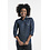 Chaud Devant Blouse | Women Blue Denim Stretch 3/4 Sleeve | Blauw | Getailleerde pasvorm | Driekwart mouw | Dames