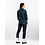 Chaud Devant Blouse | Women Blue Denim Stretch 3/4 Sleeve | Blauw | Getailleerde pasvorm | Driekwart mouw | Dames