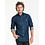 Chaud Devant Overhemd | Men Blue Denim Stretch | Blauw | Getailleerde pasvorm | Lange mouw | Heren