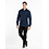 Chaud Devant Overhemd | Men FX Navy Stretch | Blauw | Getailleerde pasvorm | Lange mouw | Heren