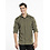 Chaud Devant Overhemd | Men FX Moss Stretch | Groen | Getailleerde pasvorm | Lange mouw | Heren