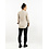 Chaud Devant Blouse | Women FX Sand Melee Stretch | Zand | Getailleerde pasvorm | Lange mouw | Dames