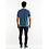 Chaud Devant T-Shirt Koks | Ronda Blue Melee | Blauw | Gerecyclede stof | Korte mouw | Heren