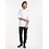 Chaud Devant Koksbuis | Biker FX White Stretch | Wit | Getailleerde pasvorm | Lange mouw | Heren