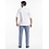 Chaud Devant Koksbuis | Monza White Short Sleeve | Wit | Rechte pasvorm | Korte mouw | Heren