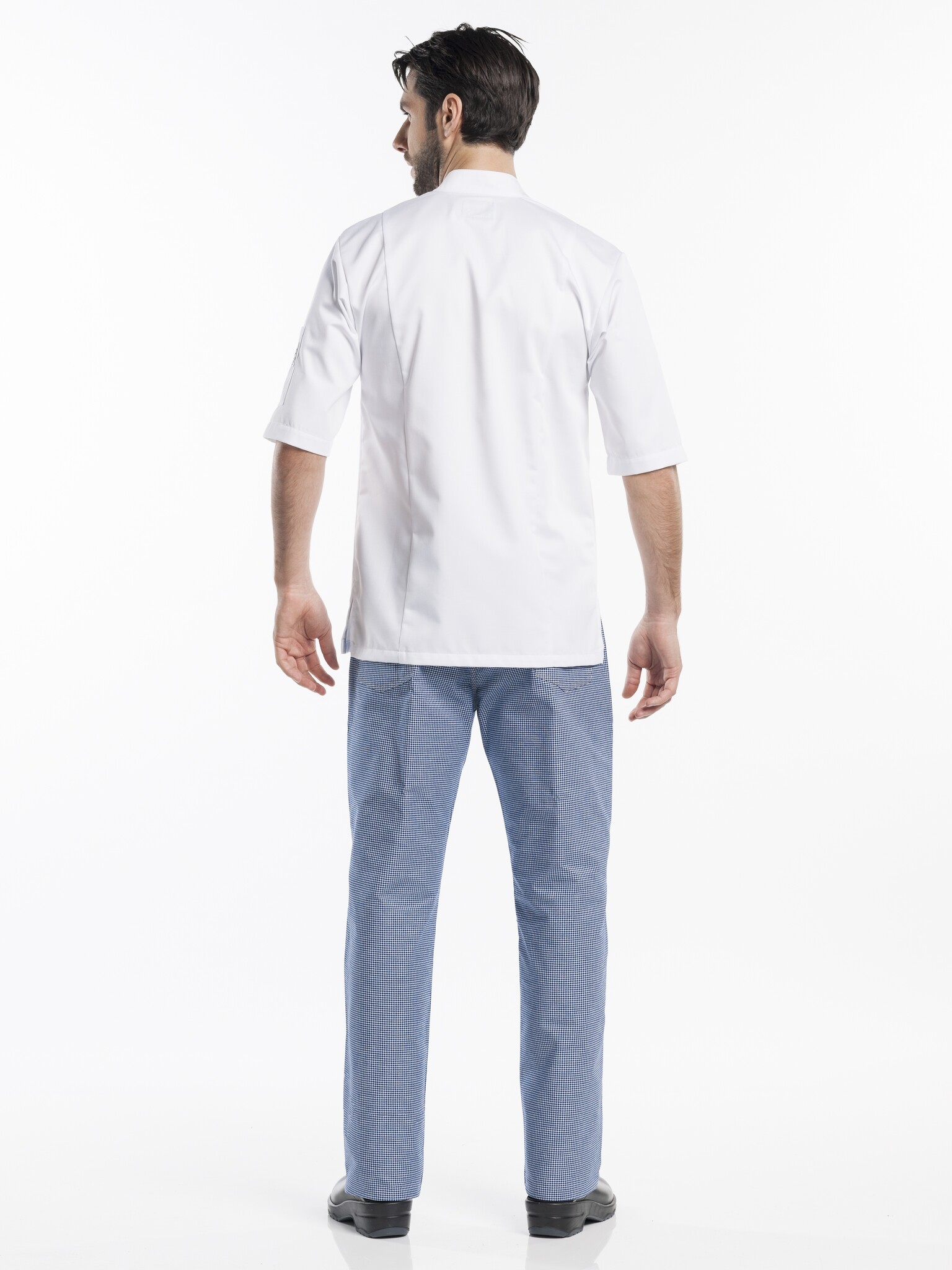 Chaud Devant Koksbuis | Monza White Short Sleeve | Wit | Rechte pasvorm | Korte mouw | Heren, foto 3 van 3
