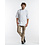 Chaud Devant Koksbuis | Bacio White Short Sleeve | Wit | Rechte pasvorm | Korte mouw | Heren
