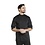 Chaud Devant Koksbuis | Bacio Black Short Sleeve | Zwart | Rechte pasvorm | Korte mouw | Heren
