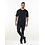 Chaud Devant Koksbuis | T-shirt Valente FX Black Stretch | Zwart | Rechte pasvorm | Korte mouw | Unisex