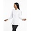 Chaud Devant Koksbuis | Lady Monza White | Wit | Getailleerde pasvorm | Lange mouw | Dames