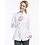 Chaud Devant Koksbuis | Lady Monza White | Wit | Getailleerde pasvorm | Lange mouw | Dames