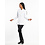 Chaud Devant Koksbuis | Lady Monza White | Wit | Getailleerde pasvorm | Lange mouw | Dames