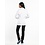 Chaud Devant Koksbuis | Lady Monza White | Wit | Getailleerde pasvorm | Lange mouw | Dames