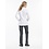 Chaud Devant Koksbuis | Lady Monza White | Wit | Getailleerde pasvorm | Lange mouw | Dames