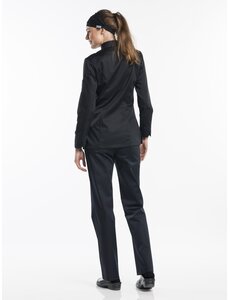 Chaud Devant Koksbuis | Lady Monza Black | Zwart | Getailleerde pasvorm | Lange mouw | Dames