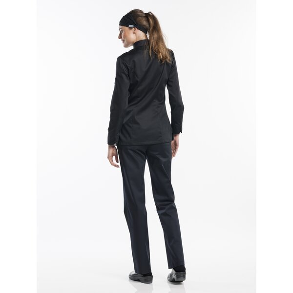 Chaud Devant Koksbuis | Lady Monza Black | Zwart | Getailleerde pasvorm | Lange mouw | Dames