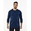 Chaud Devant Koksbuis | T-shirt Valente FX Navy Stretch LS | Blauw | Rechte pasvorm | Lange mouw | Unisex