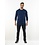Chaud Devant Koksbuis | T-shirt Valente FX Navy Stretch LS | Blauw | Rechte pasvorm | Lange mouw | Unisex