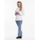 Chaud Devant Koksbuis | Lady Poco White | Wit | Getailleerde pasvorm | Lange mouw | Dames