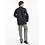Chaud Devant Koksbuis | Bacio Black | Zwart | Rechte pasvorm | Lange mouw | Heren