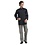 Chaud Devant Koksbuis | Bacio Black | Zwart | Rechte pasvorm | Lange mouw | Heren