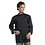 Chaud Devant Koksbuis | Bacio Black | Zwart | Rechte pasvorm | Lange mouw | Heren