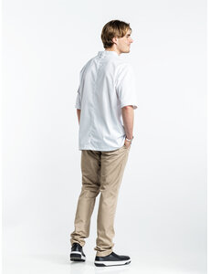 Chaud Devant Koksbuis | Sabor White Short Sleeve | Wit |  | Korte mouw | Heren