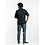 Chaud Devant Koksbuis | Sabor Black Short Sleeve | Zwart | Rechte pasvorm | Korte mouw | Heren