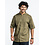 Chaud Devant Koksbuis | Sabor Dark Olive Short Sleeve | Groen | Rechte pasvorm | Korte mouw | Heren