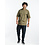 Chaud Devant Koksbuis | Sabor Dark Olive Short Sleeve | Groen | Rechte pasvorm | Korte mouw | Heren