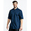 Chaud Devant Koksbuis | Sabor Navy Short Sleeve | Blauw | Rechte pasvorm | Korte mouw | Heren