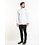 Chaud Devant Koksbuis | Executive White | Wit | Rechte pasvorm | Lange mouw | Heren