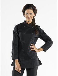 Chaud Devant Koksbuis | Lady Poco Black | Zwart | Getailleerde pasvorm | Lange mouw | Dames
