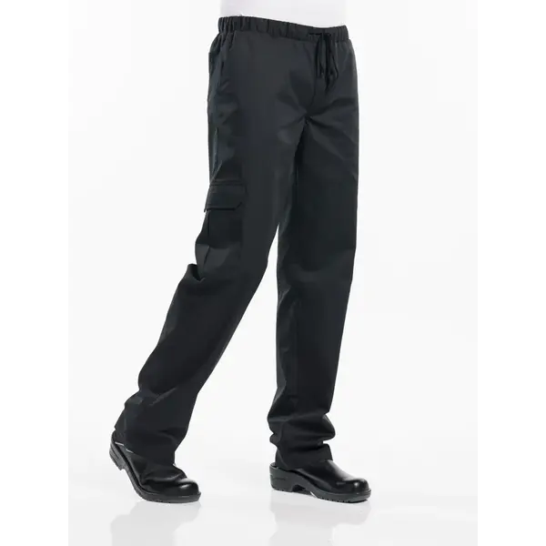 Chaud Devant Koksbroek | Baggy Black | Zwart | Losse pasvorm | Unisex