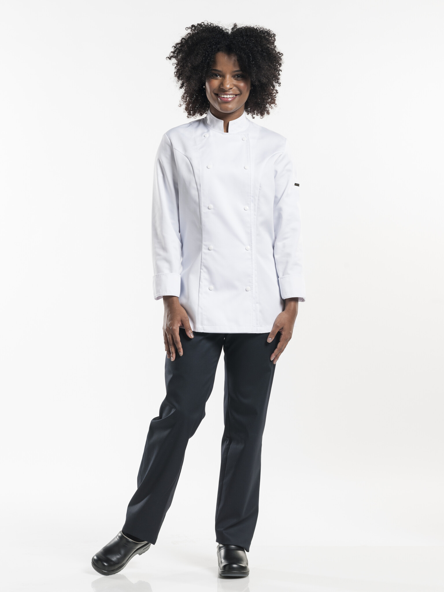 Chaud Devant Hoofddeksel | Chef Hat Nero | Zwart | | Unisex, foto 3 van 5