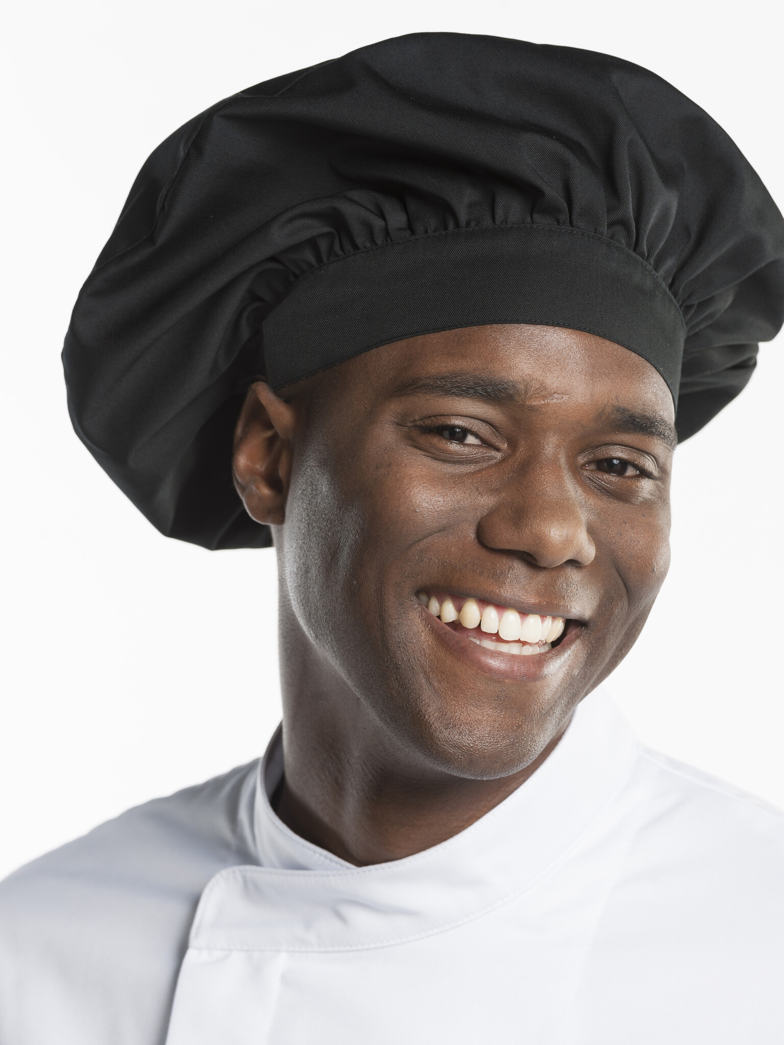 Chaud Devant Hoofddeksel | Chef Hat Nero | Zwart | | Unisex, foto 4 van 5