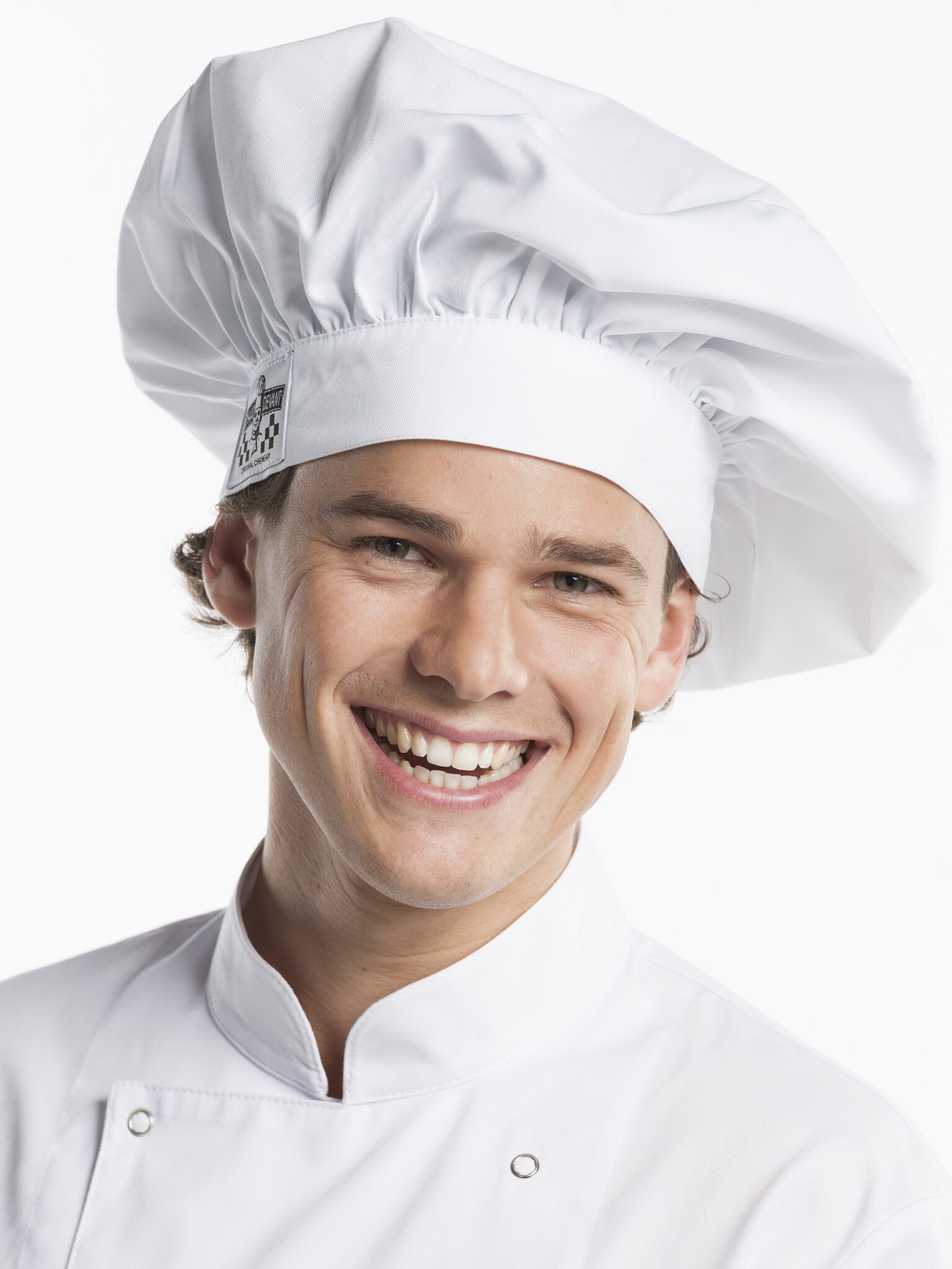 Chaud Devant Hoofddeksel | Chef Hat Bianco | Wit | | Dames