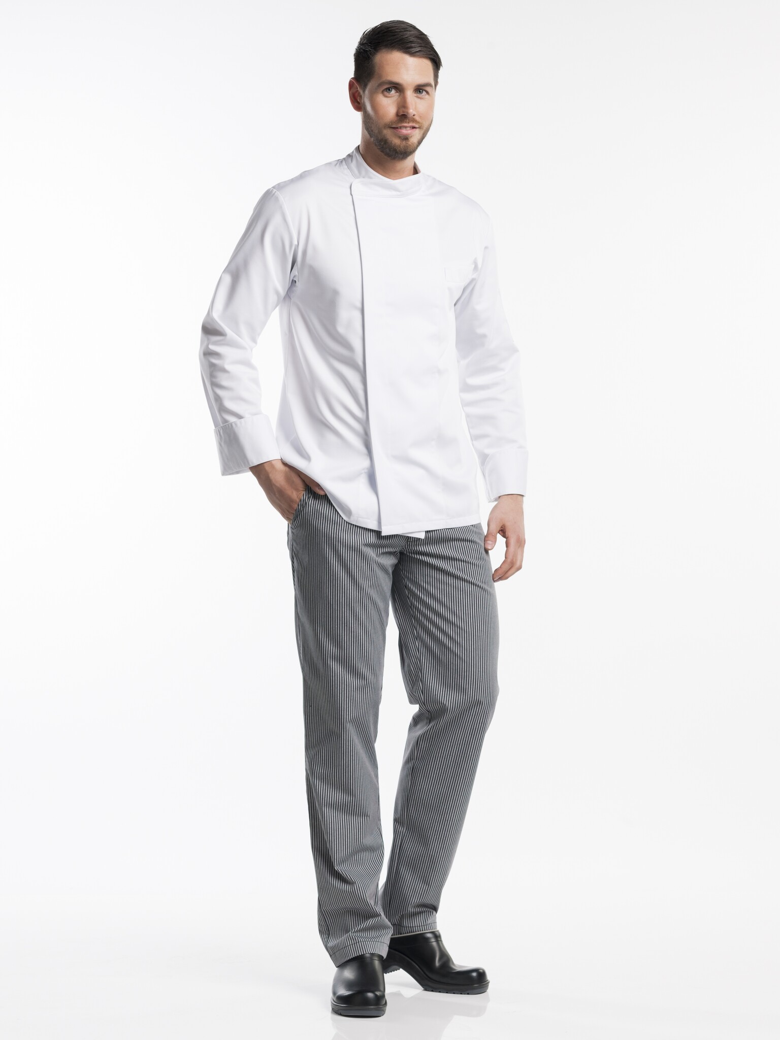 Chaud Devant Hoofddeksel | Chef Hat Bianco | Wit | | Dames, foto 2 van 3