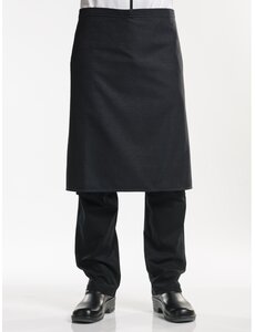 Chaud Devant Sloof | Black Denim | Zwart | W100 - L70 cm