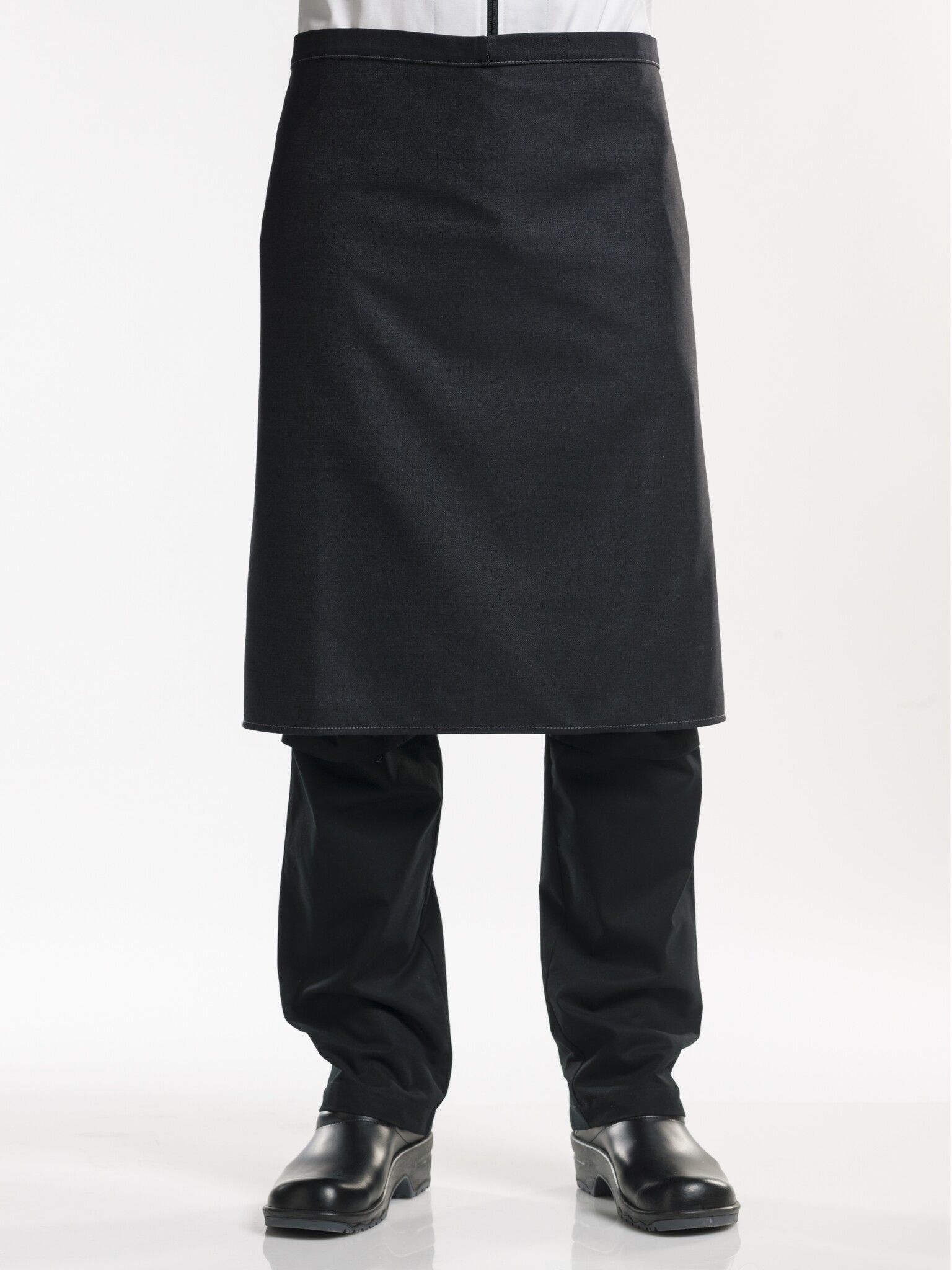 Chaud Devant Sloof | Black Denim | Zwart | W100 - L70 cm