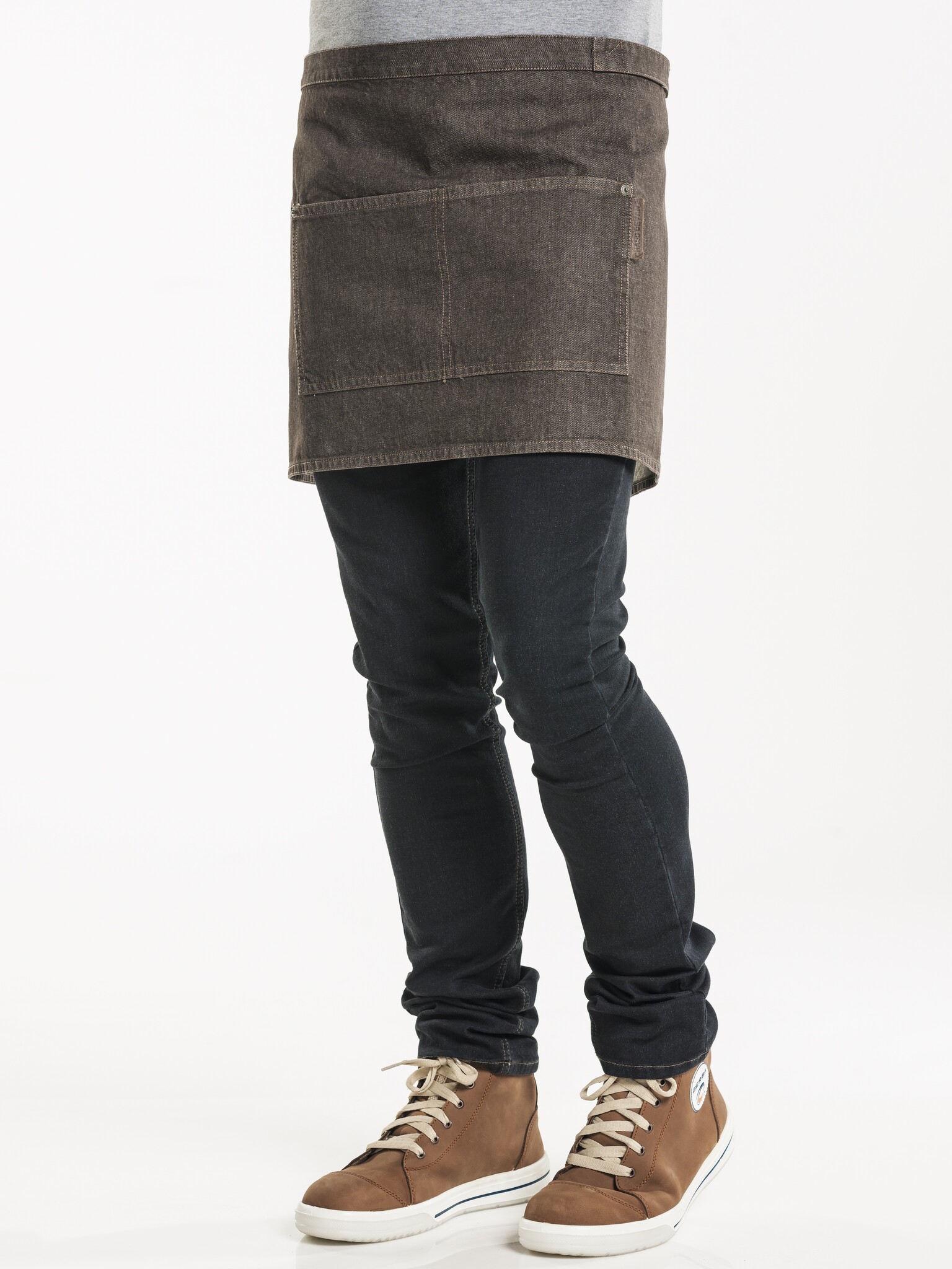 Chaud Devant Sloof | Base Brown Denim | Bruin | W80 - L40 cm, foto 3 van 3